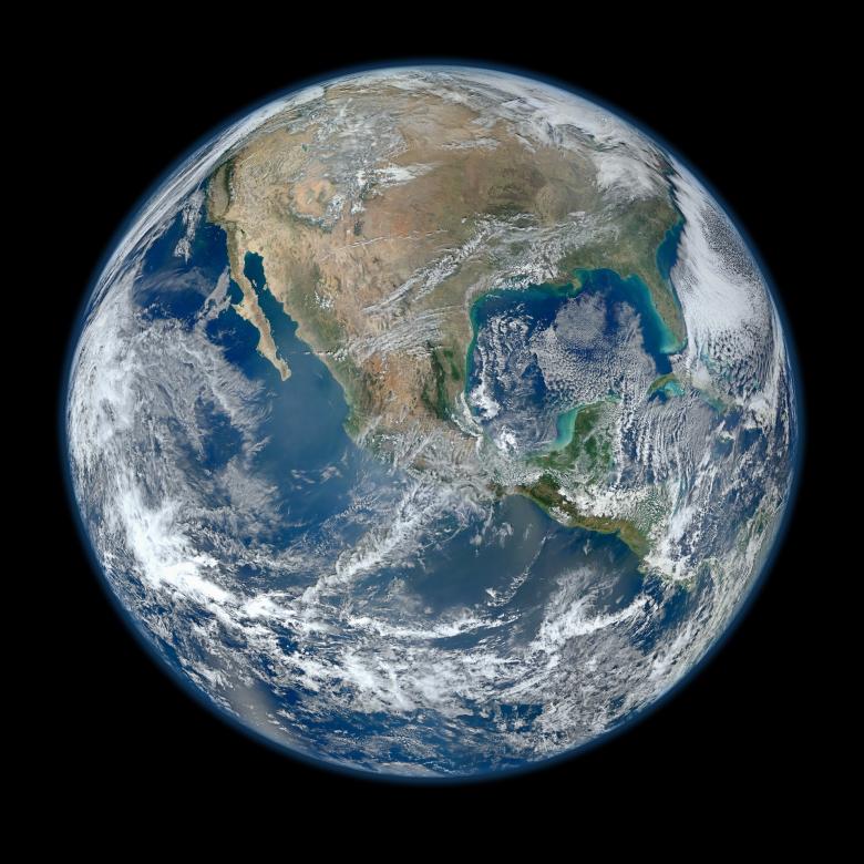 Anonymous testimonial placeholder image: a view of Earth from space